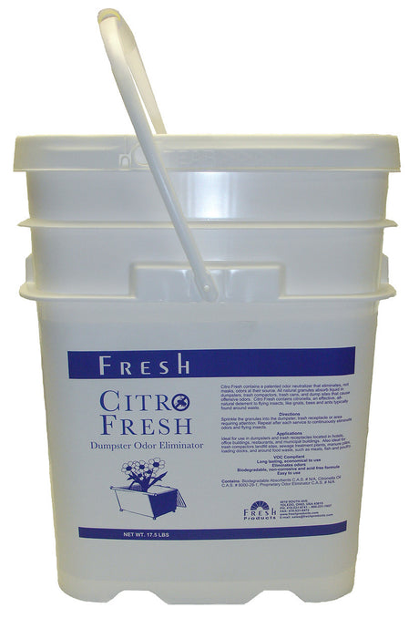 Fresh Products Citro-Fresh Dumpster Odor Eliminator, Citrus Slice, 5 Gallon Pail 
