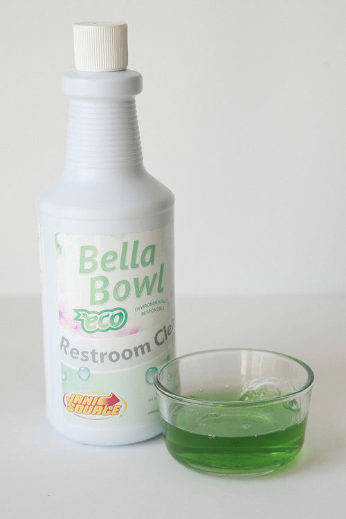 JaniSource BellaBowl ECO Organic Acid Toilet Bowl & Restroom Cleaner, 1 Quart 
