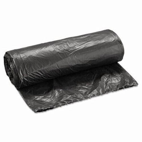 JaniSource Can Liners, 16 Gallon, 24x32, 1 mil., Case of 500, Black 