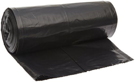 JaniSource Can Liners, 20-30 Gallon, 30x36, 1 mil., Case of 250, Black 