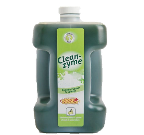 JaniSource CleanZyme Enzyme Cleaner & Spotter for PRO FLO Dispensing System - 80 oz (Case of 2) 