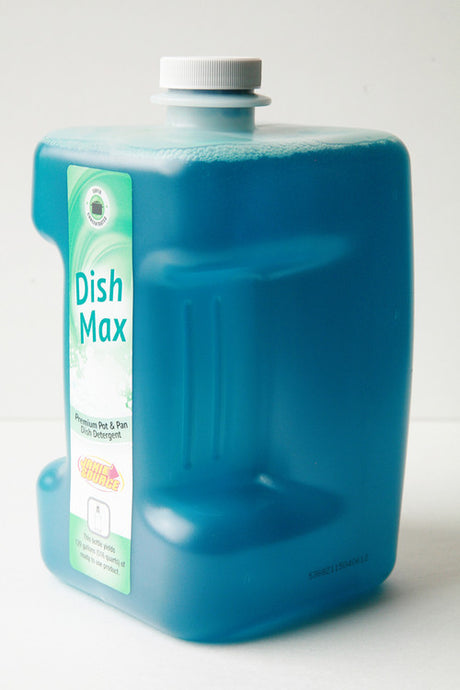 JaniSource DishMax Premium Pot & Pan Detergent for PRO FLO Dispensing System - 80 oz (Case of 2)