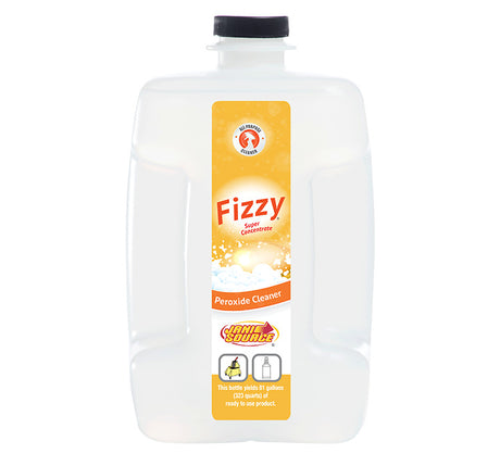 JaniSource Fizzy Super Concentrate Peroxide Cleaner for PRO FLO Dispensing System - 80 oz (Case of 2) 