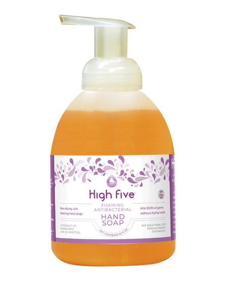 JaniSource HighFive Foaming Premium Hand Soap, 16 oz Pump (Each) 
