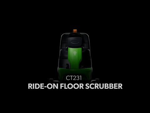 IPC CT231 Automatic Floor Scrubber, 330ah Battery + 220 Volt Charger, Brush Driven