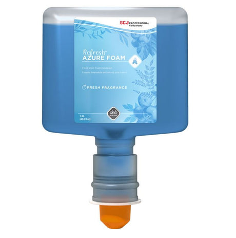 SC Johnson Professional Azure Gentle Foaming Hand Wash, 1.2 Liter Cartridge, Case of 3 (AZU120TF) 