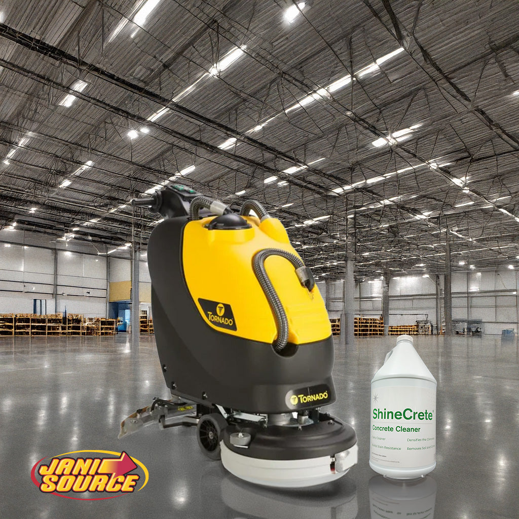 How to Maintain Industrial Floors with ShineCrete and Auto Scrubbers