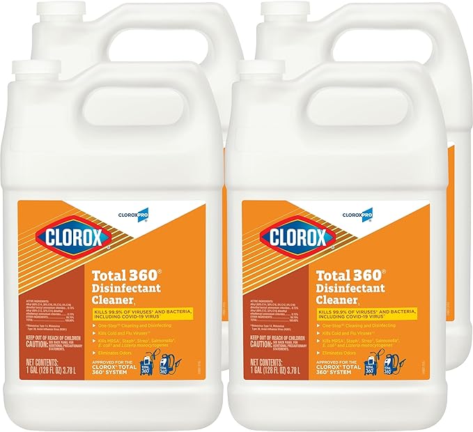 Clorox Total 360 Disinfectant Cleaner 4/case
