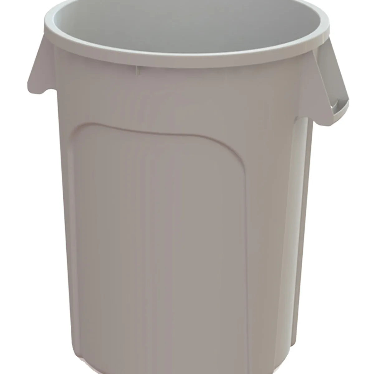 Impact 44 Gallon ,White, Trash Can – JaniSource, LLC