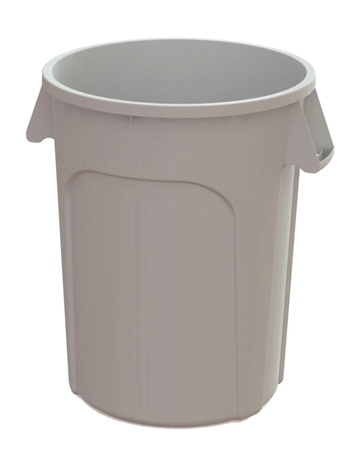 Impact 44 Gallon ,White, Trash Can – JaniSource, LLC