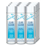 Gleme 050 Streak Free Aerosol Glass Cleaner by Claire, 19oz Aerosol