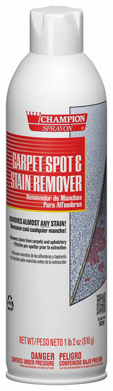 Champion Sprayon® Carpet Spot and Stain Remover, CHP5146, Aerosol