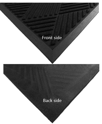 Crown Matting Enviro-Tred Wiper/Scraper Floor Mat, Diamond Pattern