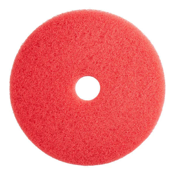 Floor Pads, Red, 20", Case of 5