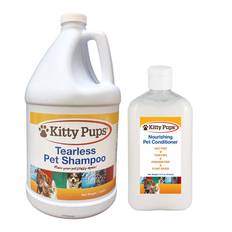 KittyPups Tearless Pet Shampoo, 1 Gallon