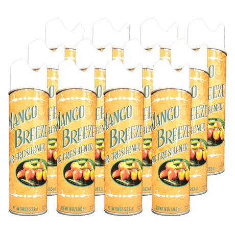 JaniSource Mango Breeze Air Freshener, Aerosol, 10 oz