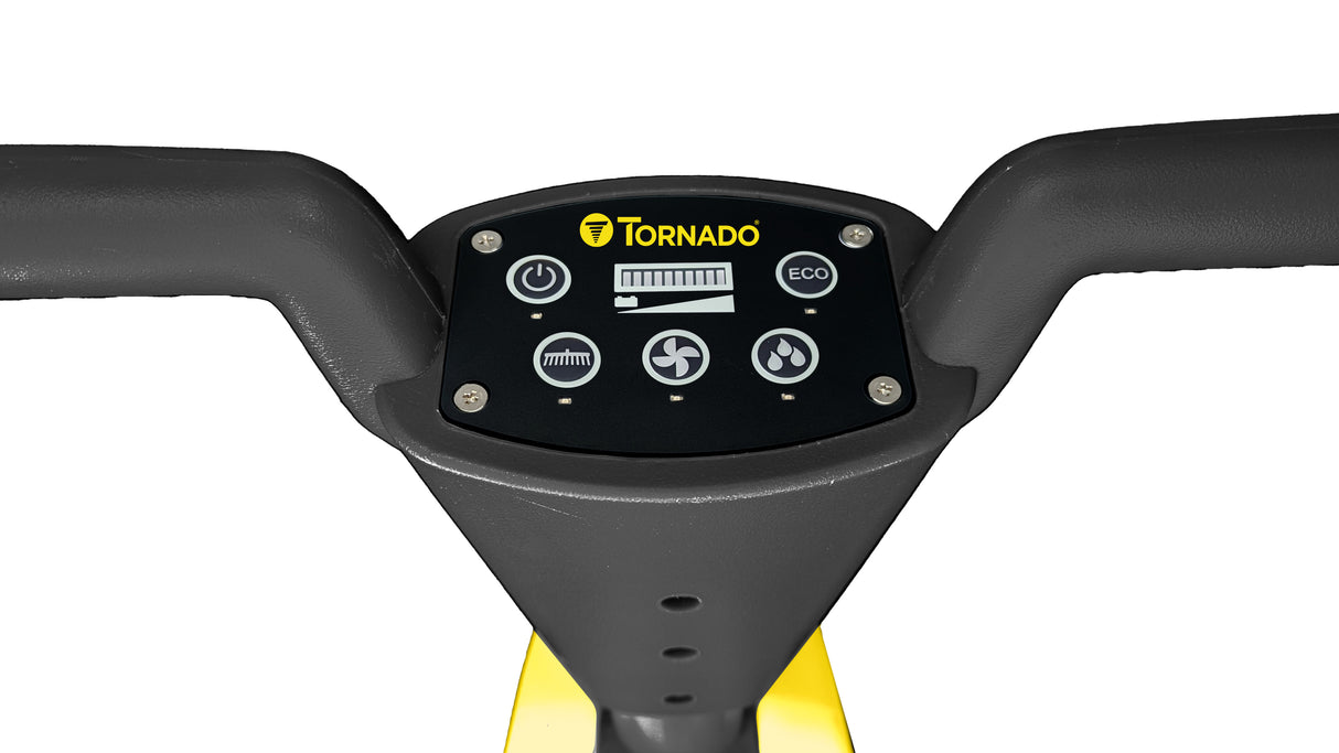 Tornado Microburst Ultra-Compact Battery Scrubber, Includes Charger, Battery Ships Separately (TS040-W17-U)