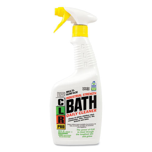 CLR  PRO CLR PRO Bath Restroom Cleaner, 32 oz Pump Spray, 6/Carton 