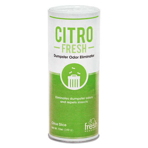 Fresh Products Citro-Fresh Dumpster Odor Eliminator, Citrus Slice, 12 oz, (CITRO12)