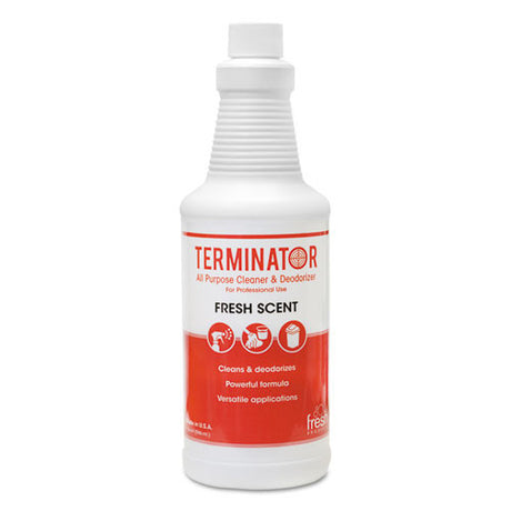 Fresh Products Terminator Deodorizer All-Purpose Cleaner, 32 oz (Case of 12) 