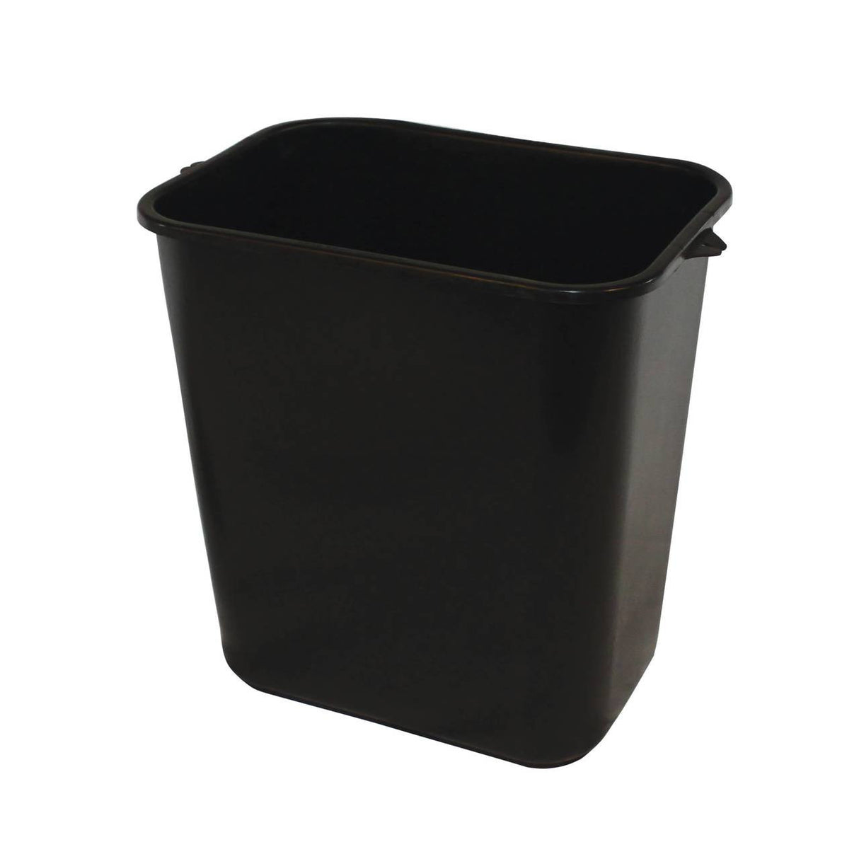 Impact Products Impact 7702-5 Pinch'm Rectangular Wastebasket, 28 Qt,  Black (Case of 12) 