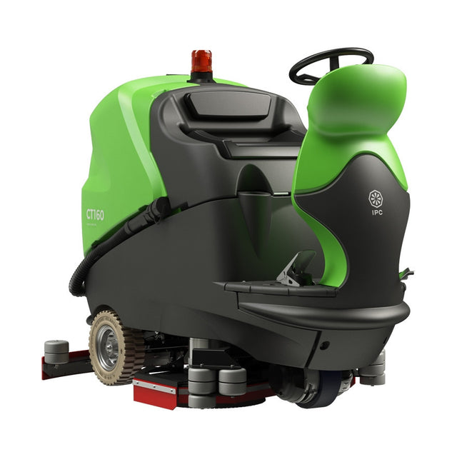  IPC Eagle 28" Ride-On Auto Scrubber with Pad Driver, 240 ah Battery + Charger 