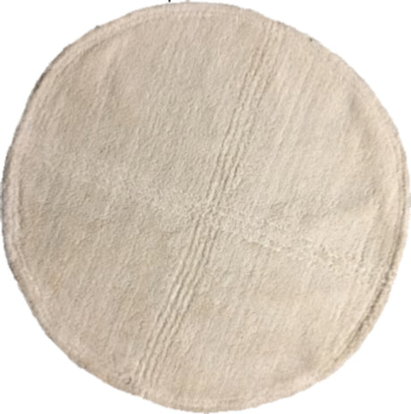 JaniSource 21" Cotton Blend Absorbent Carpet Bonnet (1 Pad) 