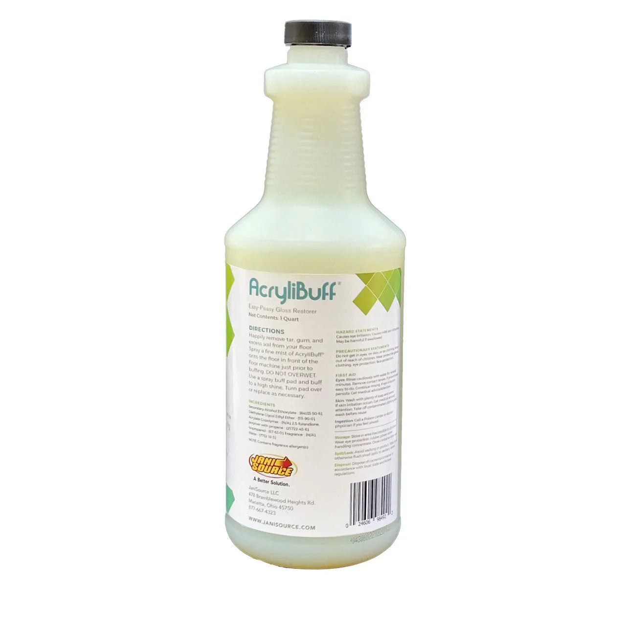 AcryliBuff Spray On Spray Buff Floor Gloss Restorer, 1 Quart ...