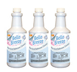 JaniSource BellaBreeze Non-Acid Restroom Cleaner, 1 Quart (3-Pack) 