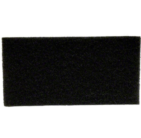  JaniSource Black Stripping Floor Maintenance Pads,14" x 20" (Case of 10) 