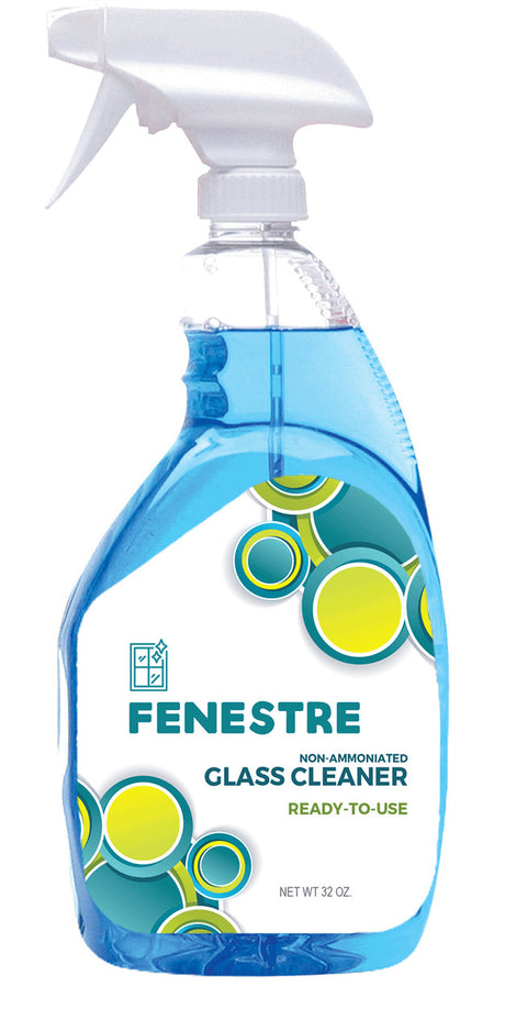 JaniSource Fenestre RTU Non-Ammoniated Glass Cleaner, 1 Quart 