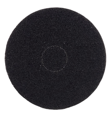  JaniSource Round Black Stripping Floor Pads, 13-Inch Dia (Case of 5) 