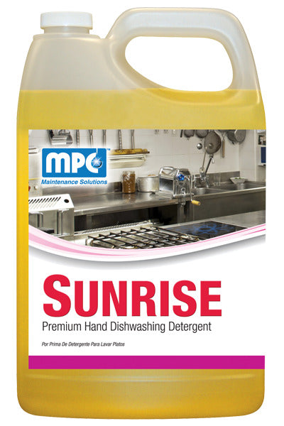 MPC Maintenance Solutions Sunrise Premium Hand Dishwashing Detergent, 2.5 gallon, Case of 2 