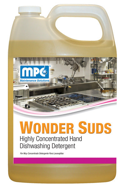MPC Maintenance Solutions Wonder Suds Highly Concentrated Hand Dishwashing Detergent