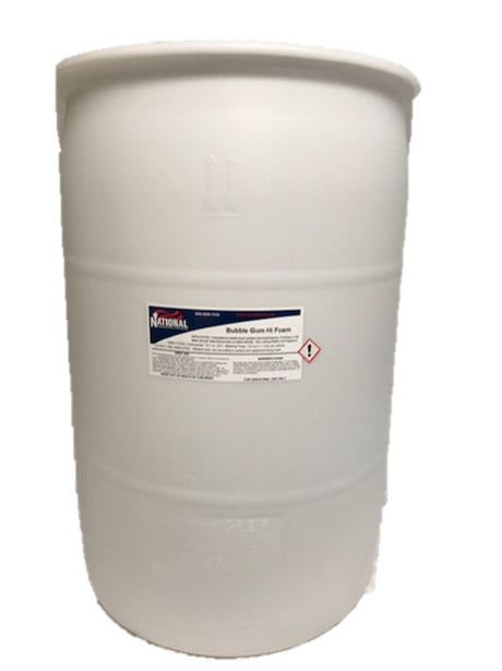 National Automotive Chemical Hi Foam Automotive Wash, Bubble Brush System, Bubble Gum (55 Gallon Drum) 
