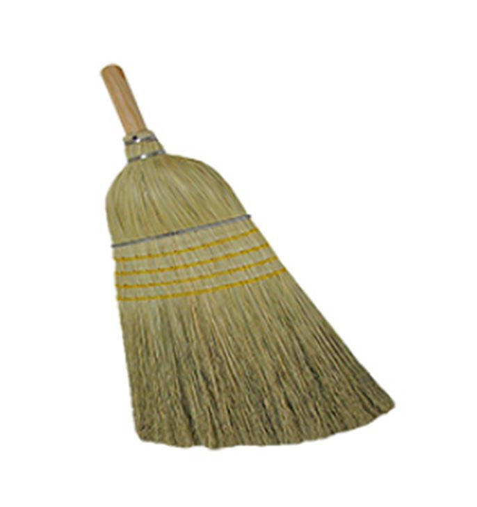  Performance Plus P33034 #35 Warehouse Corn Broom, Clear Handle - Case of 6 
