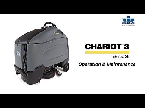 Karcher  Auto Scrubber Chariot 3 iSCRUB 26", 234AH AGM Battery, Pad Dr