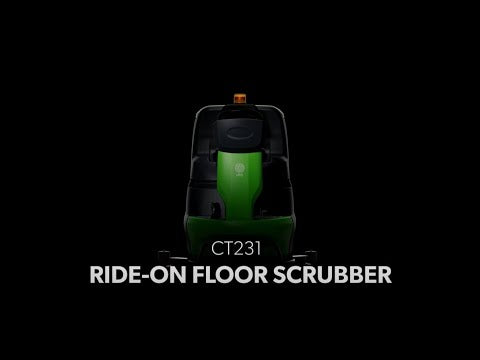 IPC 42" Auto Ride-On Floor Scrubber, 330ah Battery + 115V Charger, Pad Driven (CT231BT105P-330-115)