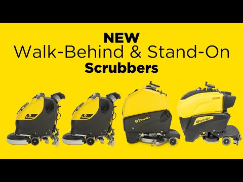 BD20/11LT Walk-Behind Auto Floor Scrubber, Traction Drive with TPPL Batteries (TS120-S53-UE)