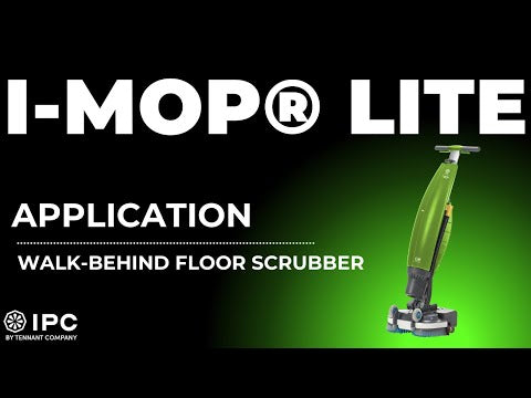 IPC Eagle i-mop Lite 14" Compact Auto Scrubber - Lithium Battery, Charger