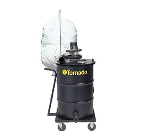  Tornado JE Single 2.25 HP Electric Wet-Dry Jumbo Industrial Vacuum (95954) 